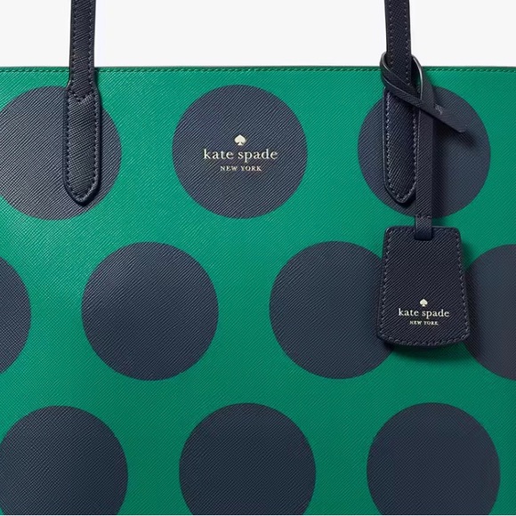 NWT ♠️ Kate Spade BRYNN Cheerful Dot Tote - Picture 3 of 8